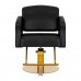 Hairdressing Chair GABBIANO TORINO GOLD Black